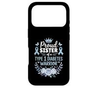 Carcasa para iPhone 17 Pro Proud Sister of Type 1 Diabetic Warrior Design Diabetes