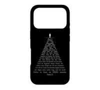 Carcasa para iPhone 17 Pro Psalms 23 Though I Walk Through The Valley - German Bible