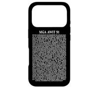 Carcasa para iPhone 17 Pro Psalms 91 Bible Verse Protection Blessing Safety (Tagalog)