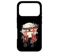 Carcasa para iPhone 17 Pro Puerta Japonesa Torii Cherry Blossom Art Japón Cultura Kanji