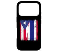 Carcasa para iPhone 17 Pro Puerto Rico Tailandia Media Bandera Raíces Puertorriqueñas Tailandesas