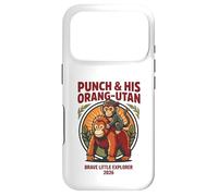 Carcasa para iPhone 17 Pro Punch y su orangután Valiente pequeño Explorador 2026