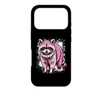 Carcasa para iPhone 17 Pro Punk Rock Mapache Anarquista Procyon Lotor Entusiasta