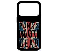 Carcasa para iPhone 17 Pro Punks Not Dead - Vintage - UK London Flag - Punk Is Not Dead