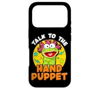 Carcasa para iPhone 17 Pro Puppeteer Talk to The Hand Puppet Funny Hilarious