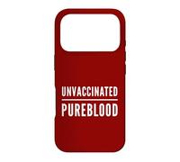 Carcasa para iPhone 17 Pro Pureblood Freedom Choice Sin vacunar Sin Miedo Sin vaxxed