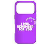 Carcasa para iPhone 17 Pro Purple Memory: Supporting Alzheimer's Awareness