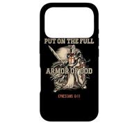 Carcasa para iPhone 17 Pro Put On The Full Armor God Christian Religious Quote