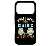 Carcasa para iPhone 17 Pro Pyrex Vintage Utensilios de Cocina patrón coleccionista Cuencos de Cocina