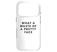 Carcasa para iPhone 17 Pro Qué Desperdicio de una Cara Bonita