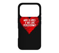 Carcasa para iPhone 17 Pro ¿Qué es el Dolor si no ama perseverante pérdida Cita Wanda Meme