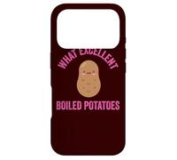 Carcasa para iPhone 17 Pro Qué excelente Libro de Literatura de Patatas hervidas Kawaii