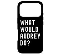 Carcasa para iPhone 17 Pro ¿Qué haría Audrey?
