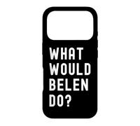 Carcasa para iPhone 17 Pro ¿Qué haría Belen?