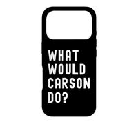 Carcasa para iPhone 17 Pro ¿Qué haría Carson?