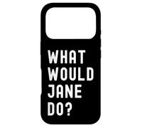Carcasa para iPhone 17 Pro ¿Qué haría Jane?