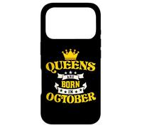 Carcasa para iPhone 17 Pro Queens Are Born In October for October Birthdays