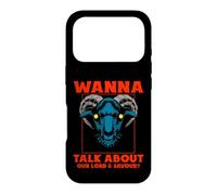 Carcasa para iPhone 17 Pro ¿Quieres Hablar de Nuestro Señor? Satanic Goat Baphomet