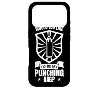 Carcasa para iPhone 17 Pro ¿Quieres ser mi Saco de Boxeo?