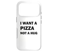 Carcasa para iPhone 17 Pro Quiero una Pizza, no un Abrazo