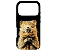 Carcasa para iPhone 17 Pro Quokka Be Quokka Happy Sonríe con Quokkas