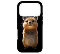 Carcasa para iPhone 17 Pro Quokka Be Quokka Happy Sonríe con Quokkas