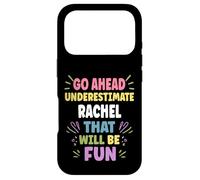Carcasa para iPhone 17 Pro Rachel Personalized Women's Gift Custom Rachel
