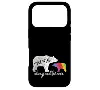Carcasa para iPhone 17 Pro Rainbow Mama Bear Always Forever Love Support Pride LGBT