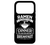 Carcasa para iPhone 17 Pro Ramen It's What For Dinner Almuerzo Comida Japonesa Gráfico