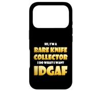 Carcasa para iPhone 17 Pro Rare Knife Collector Vintage Prop Movie World War Knives