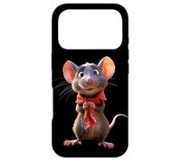 Carcasa para iPhone 17 Pro Rata Ratón Simpático Roedores Ratón Enano Ratas Pequeñas