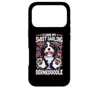 Carcasa para iPhone 17 Pro Raza de Perro Bernedoodle: Amo a mi Dulce y Querido Bernedoodle
