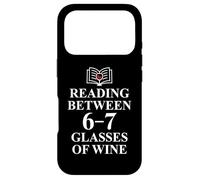 Carcasa para iPhone 17 Pro Read Between The Wines 6 7 Reading 6-7 Just One More Chapter