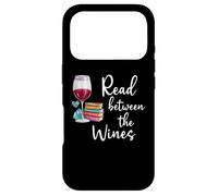 Carcasa para iPhone 17 Pro Read Between The Wines Im Just a Girl Who Loves Books & Wine