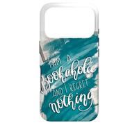Carcasa para iPhone 17 Pro Reading Quote For Book Lover and Librarian Cute Book Pattern