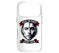 Carcasa para iPhone 17 Pro Real or Fake Truth Seeker Graphic tee Pregunta Realidad
