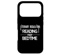Carcasa para iPhone 17 Pro Rebelión literaria Lectura Pasada Hora de acostarse Humor de ratón de Biblioteca
