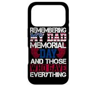 Carcasa para iPhone 17 Pro Recordando el Día de los Caídos de Mi Papá y los Que lo dieron Todo
