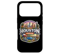 Carcasa para iPhone 17 Pro Recuerdo de Houston Texas City State Vintage Viaje Memorabilia