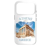 Carcasa para iPhone 17 Pro Recuerdo de Vacaciones de Grecia en Atenas Acrópolis y Partenón