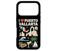 Carcasa para iPhone 17 Pro Recuerdo de Viaje I Love Puerto Vallarta México