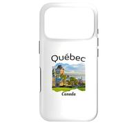 Carcasa para iPhone 17 Pro Recuerdo Retro de Quebec de Canadá/Quebec
