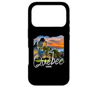 Carcasa para iPhone 17 Pro Recuerdo Retro de Quebec de Canadá/Quebec