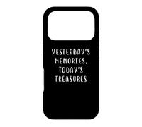 Carcasa para iPhone 17 Pro Recuerdos de Ayer Tesoros de Hoy Declaración nostálgica