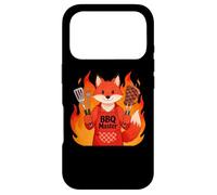 Carcasa para iPhone 17 Pro Red Fox Cooking Grill BBQ Funny Gift Red Fox