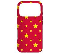 Carcasa para iPhone 17 Pro Red Yellow Star China Color Symbolic Chinese Pattern