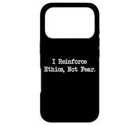 Carcasa para iPhone 17 Pro Refuerzo la ética, no temo el Humor Ecuestre sarcástico