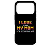 Carcasa para iPhone 17 Pro Regalo para Jugadores de Videojuegos I Love It When My Mom Lets Me Play