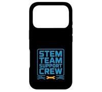 Carcasa para iPhone 17 Pro Regalo para Padres de Robot Team, Equipo de Apoyo Stem, Futuro Ingeniero