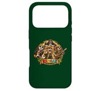 Carcasa para iPhone 17 Pro Reggae música Capybara Island Shiba-Inu y Mono como Banda